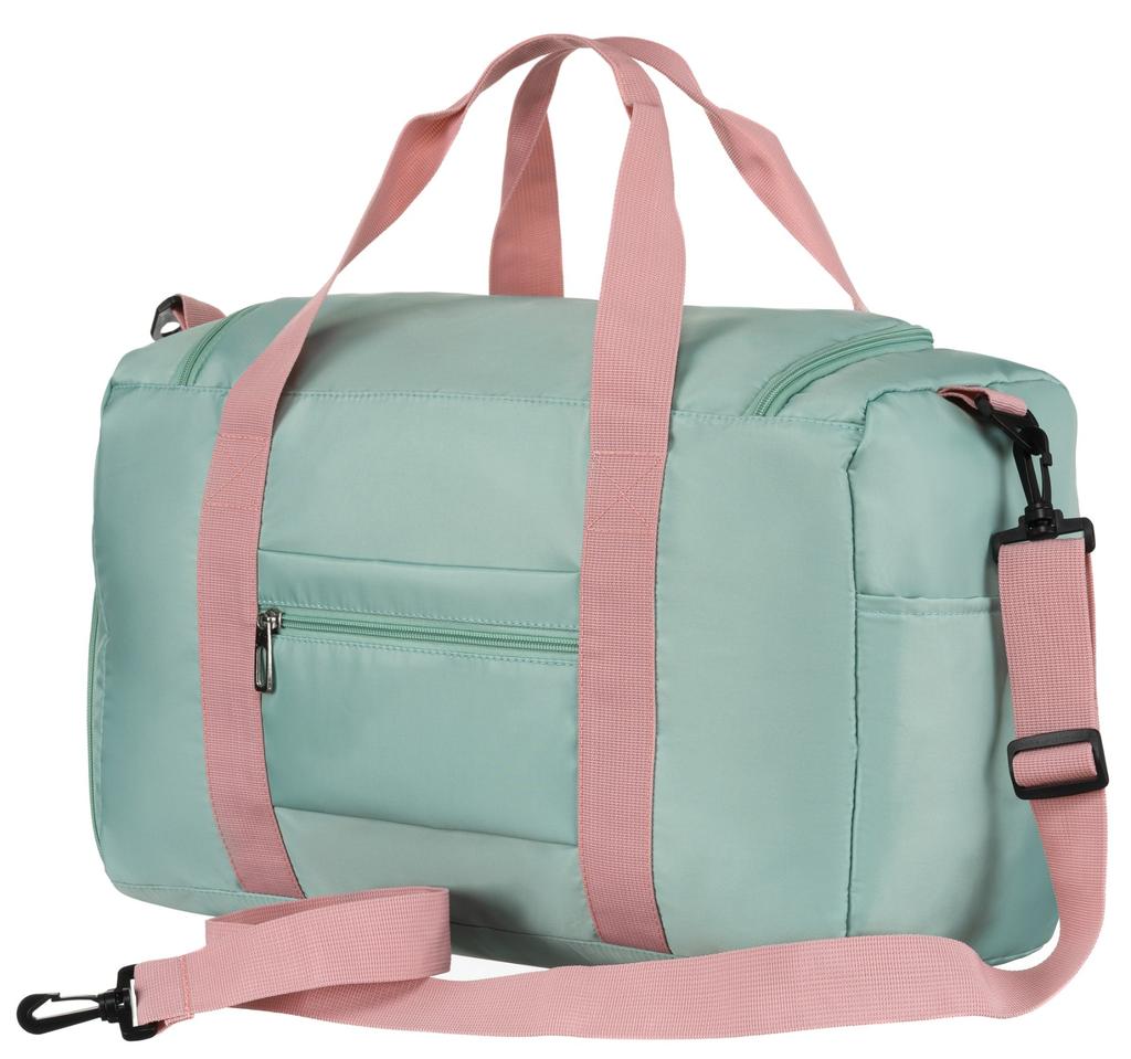 PTN 23032-8281 Green-Pink Travel Bag