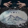 Moon Mountain Astrology Tablecloth Tarot Divinations Tablecloth Altars Cloth Divinations Board Game Accessories