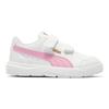 Puma Evolve Court V Comfortable Durable Fashion Sports Versatile Low-Top Skate Shoes Kids Sneaker White Pink 389145-05