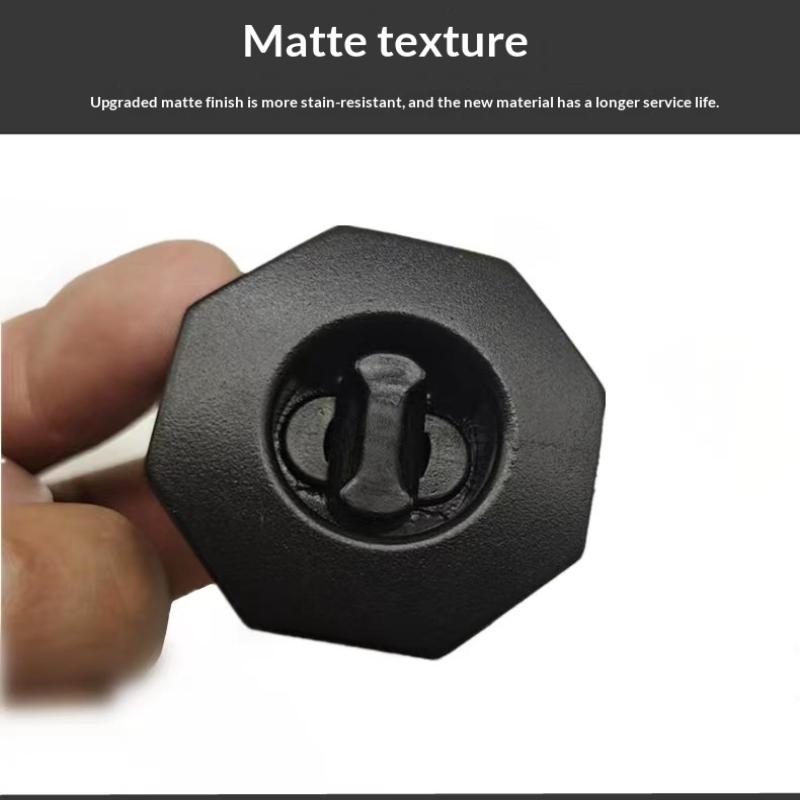 Set da 4 Pezzi Tappetino Pavimento Staccabile a Doppio Strato Clip Antiscivolo Manicotti Universali Morsetti Fissaggio Tappeto Auto Accesso Interno Auto