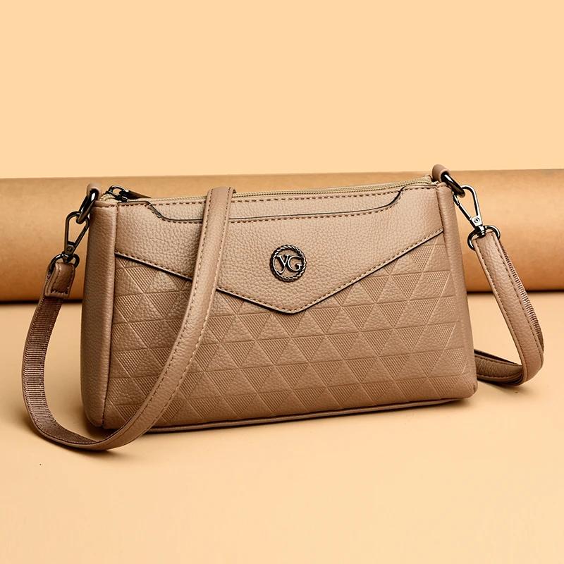 Handle Bags Womn Retro Handbag PU Leather Shoulder Totes Underarm Vintage Top Handle Bag Female Small Subaxillary Bags