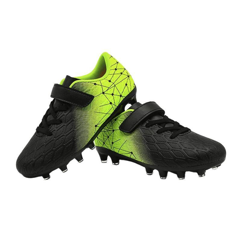 Boys and girls broken nails Velcro football shoes professional training sneakers student long nails sneakers size 29-39