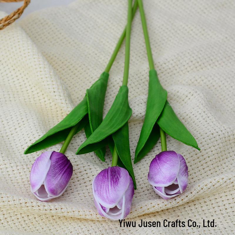 Tulip Artificial Flowers for Home Decor and Wedding Bouquets