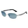 Zeque Polarized Sunglasses Matte White with Master Blue Feiz'55 F-2026