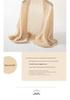Women's Thin Cashmere Shawl: High-End Diamond Cutout Knit Cape, Warm and Fashionable for Autumn and Winter
