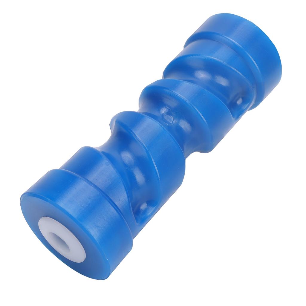8inch Self Centering Keel Roller Bow Stop Heavy Duty PU Trailer Roller Bow Stop 0.67in Center Aperture for Boat Trailer Yacht
