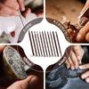 ziyue 11-Piece Tungsten Carving and Seal Knife Set with Sharpness, Iron Brush, Thread Spool, High Hardness, and Non-Slip Design for Stone Carving, Sea