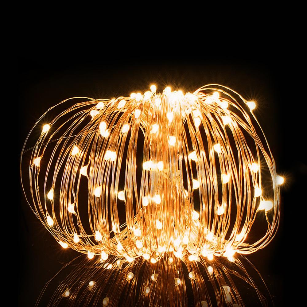 

2M 20LED Струнні вогні Різдвяна ялинка Гірлянда Відкрита вечірка Весільні прикраси Різдвяні вогні
