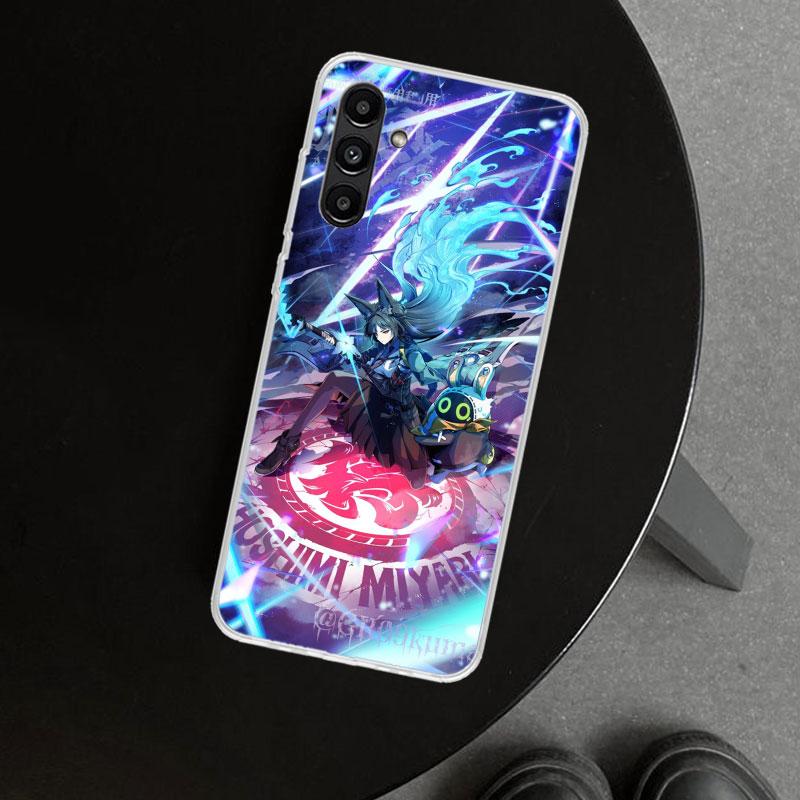 Hoshimi Miyabi Zenless Zone Zero ZZZ Phone Case Cover for Samsung Galaxy A17 A16 A26 A36 A56 A57 A37 A15 A25 A35 A55 A14 A24 A34