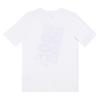 Nike NBA Collaboration Philadelphia 76ers Dri-Fit T-Shirt Splash Element Logo Print Quick-Dry Crew Neck Short Sleeve Kids Tops White Red 3Z2B7BAZA-76R