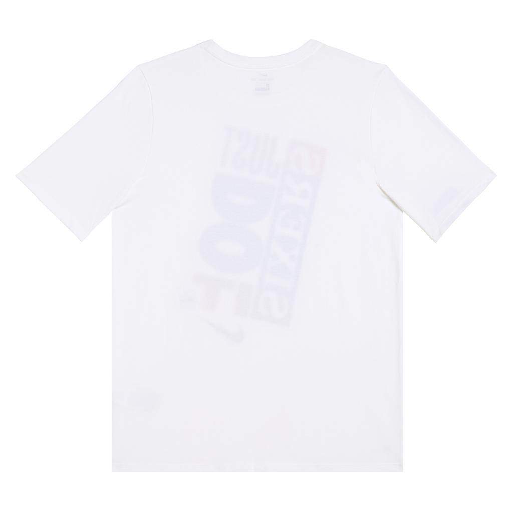 Nike NBA Collaboration Philadelphia 76ers Dri-Fit T-Shirt Splash Element Logo Print Quick-Dry Crew Neck Short Sleeve Kids Tops White Red 3Z2B7BAZA-76R