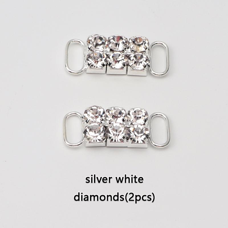 luxury Rhinestone AF1 Shoe Charms Colorful Diamond Sneaker Charms Girl Shoe decoration DIY Shoelaces Buckles shoes accesories