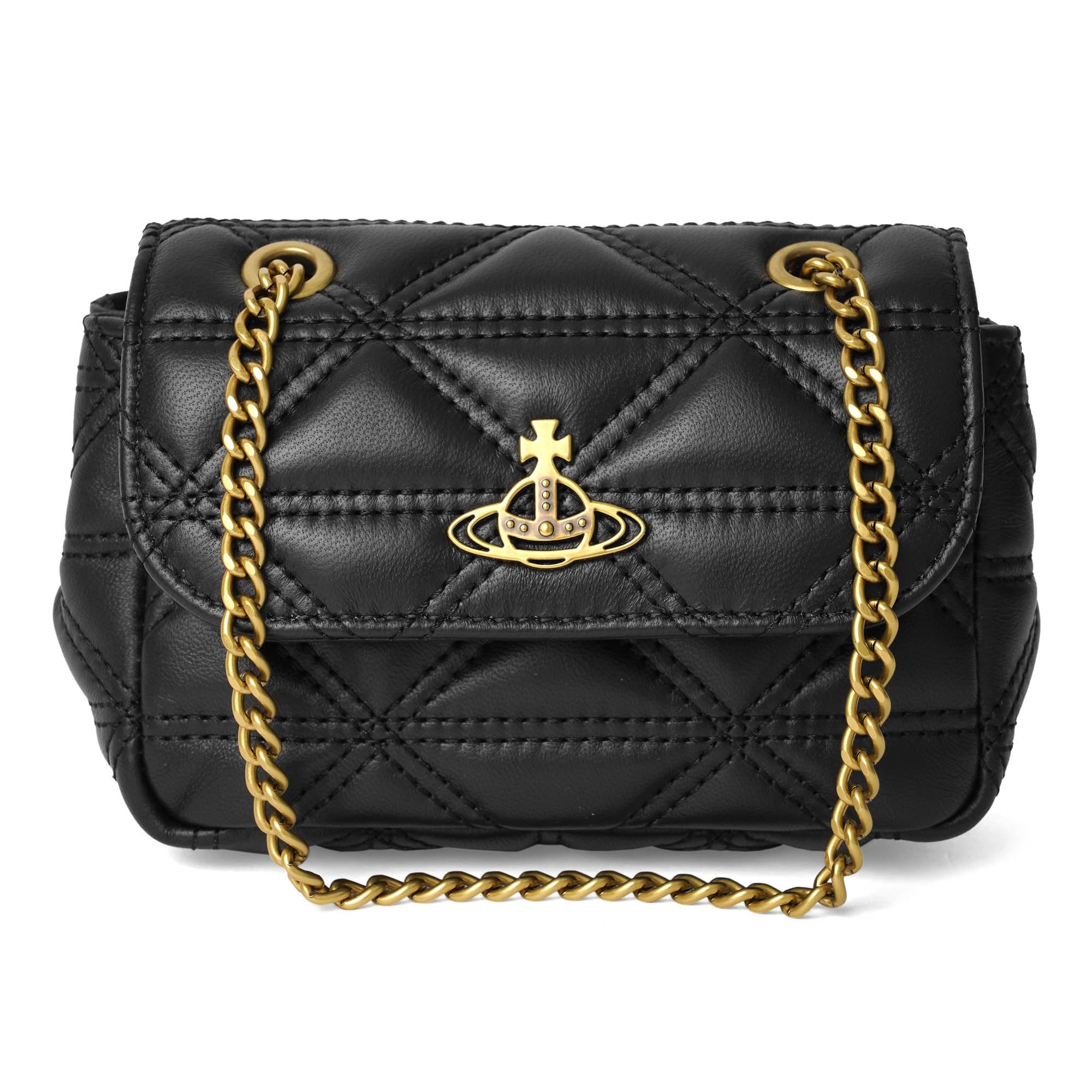 

Vivienne Westwood Nappa Mini Shoulder Bag 52020005U L004X N403 Black [Used] чорний