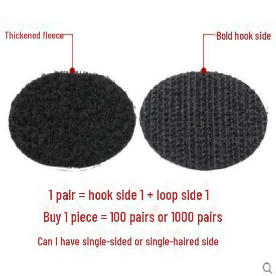 Wiederverwendbare Klebende Runde Klettverschluss-Punkte für Kindergartenbasteln und Wandaufkleber