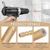 1/4" Hex Ceramic Tile Hole Drill Bit High Hardness Marble Glass 6 8 10 12 14 16mm Drill Bit GZW