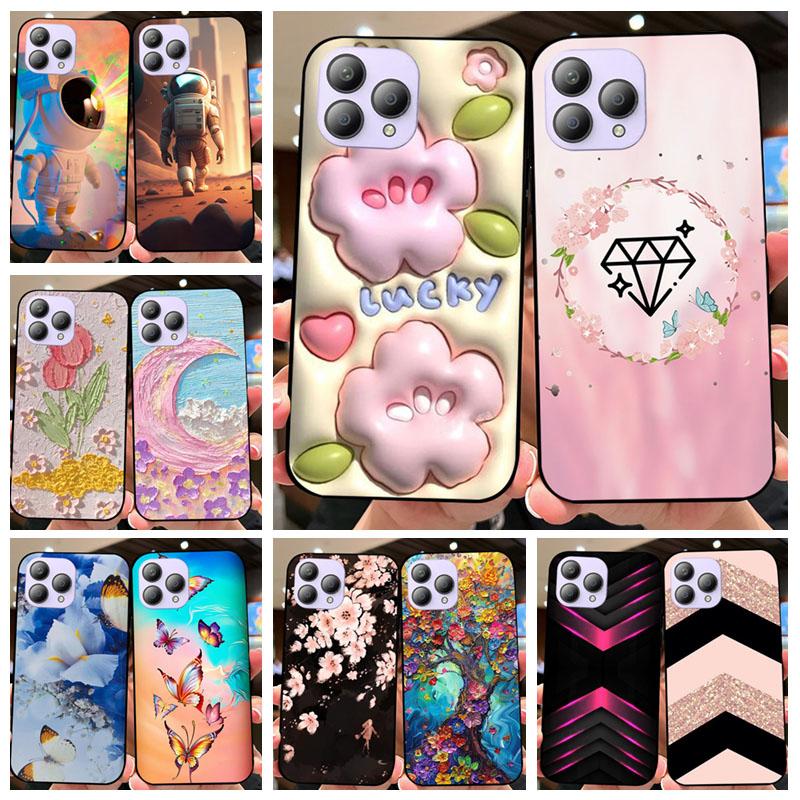 For Cubot P80 Case Funda Black Silicone TPU Protective Shell For Cubot P80 Back Cover Soft Phone Case P 80 Fashion Coque
