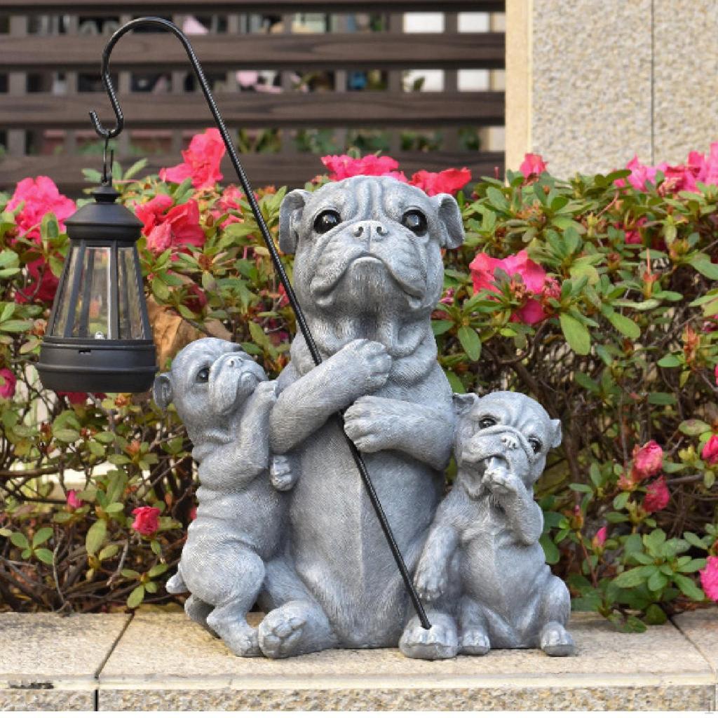 in The Shape of A Dog, Creative And Handcrafted Outdoor Decoration, Animal Sculpture Made Resin,