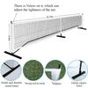 Sistema de Rede Portátil de Pickleball com Suporte de Estrutura Metálica Rede Impermeável Universal para Interior e Exterior Bolsa de Armazenamento com Cinta de Rede