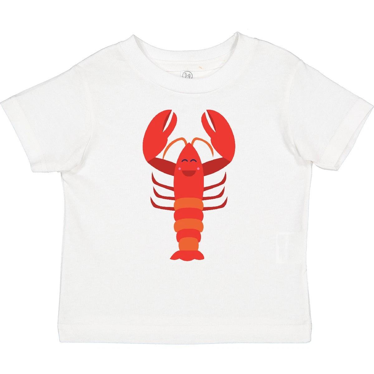 Inktastic Lobster Distressed Ocean Creature Toddler T-Shirt Sea Crustacean Cute 110