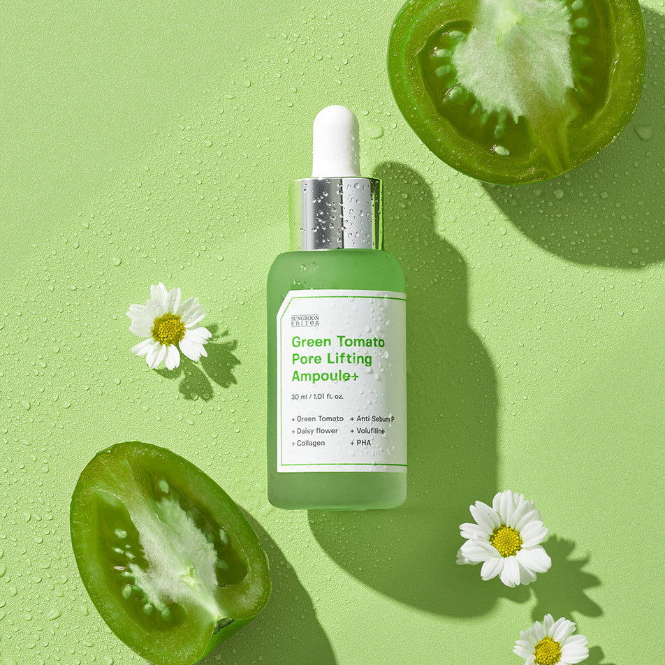 SUNGBOON EDITOR Green Tomato Shrink Pore Lifting Αμπούλα PHA+ 30ml/75ml