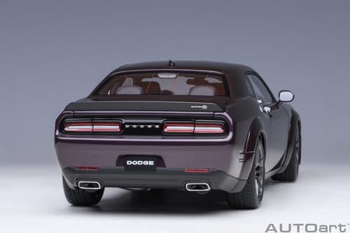 AUTOart 1/18 Dodge Challenger R/T Scat Pack Widebody 2022 HELLRAISIN/Metallic Purple (Finished Model)