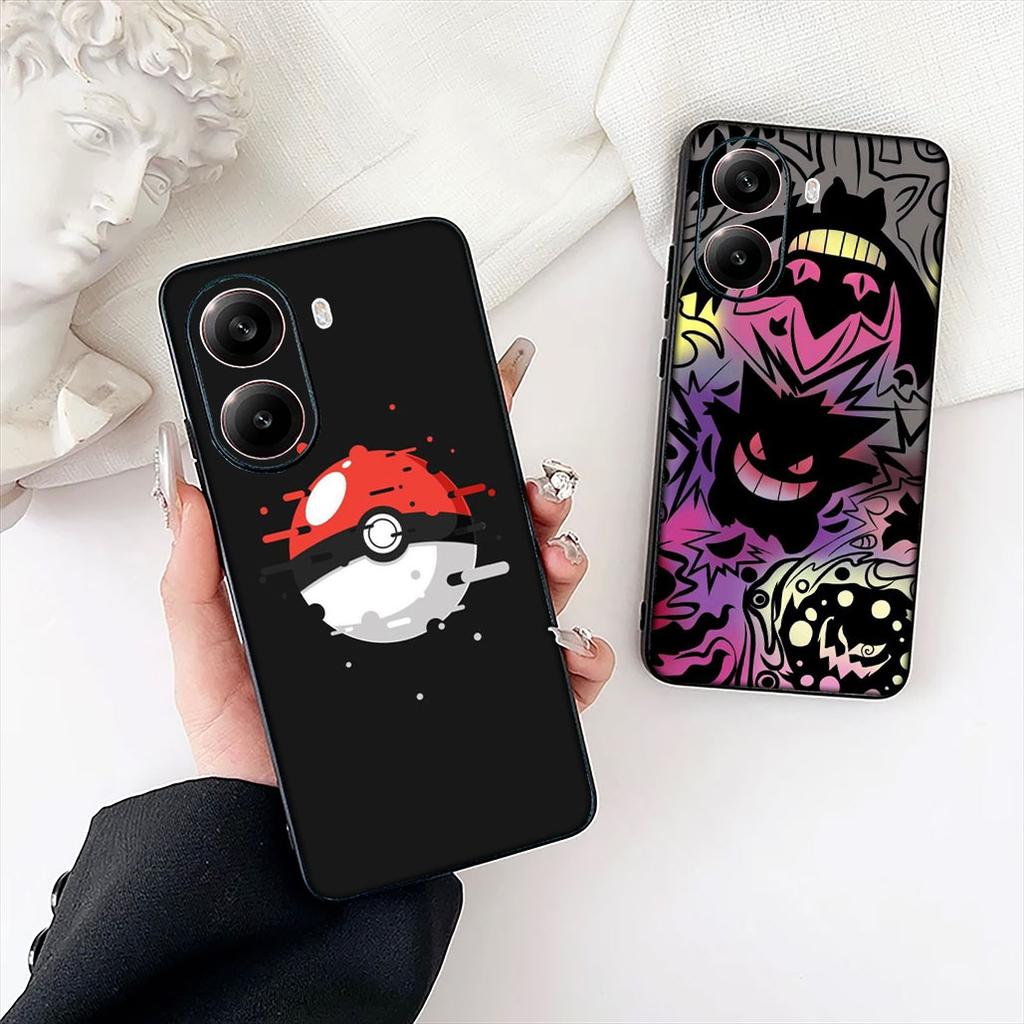 P-Pokemons GO Gengar P-Pikachus Cover for Motorola Moto Edge 50 30 Fusion 40 NEO Ultra Pro G22 G23 G20 G35 G84 G13 G53 Case