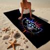 Raiders Team Logo Design Strandtuch, Schnelltrocknend, Pflegeleicht, Für Fitness und Strandurlaub geeignet, Sport-Essential Fan-Geschenk