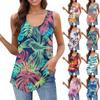 Women's Girl Tank Top Color Casual Top Tank Tops For Women Loose Fit Sleeveless Tops Flowy