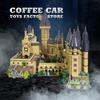 Medieval Mystic Castle Diamond Bricks Set Magic School MOC Blocks Model Wizardry Building Scene Puzzle Toys Adult Children Gifts