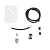 Compact Air Filter Tube Black and White Air Fuel Filter Kit Durable Chainsaw Parts
