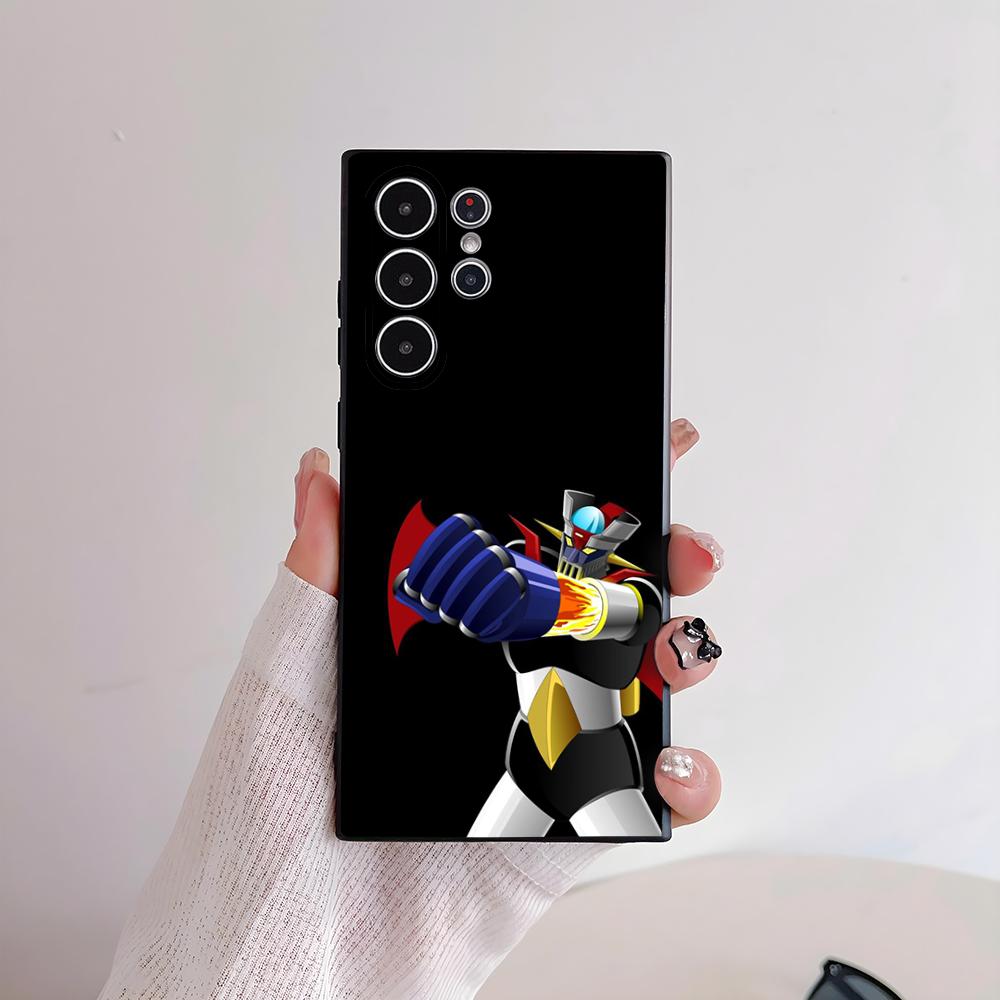 UFO cool R-Robot Grendizer Phone Case for Samsung S series s21 s22 s23 s24 s25 FE Plus Ultra TPU Soft to Skin-friendly case