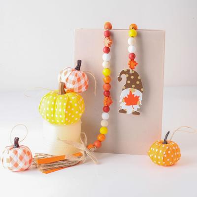 Home Decoration Jewelry Making Beads Loose Beads Maple Leaves Wooden DIY Accessories Thanksgiving Day Wood Beads  Accessories