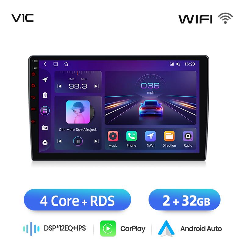 Junsun Wireless CarPlay Android Auto Car Radio For Mercedes Benz S-Class W220 1998 - 2005 GPS Multimedia 2 din