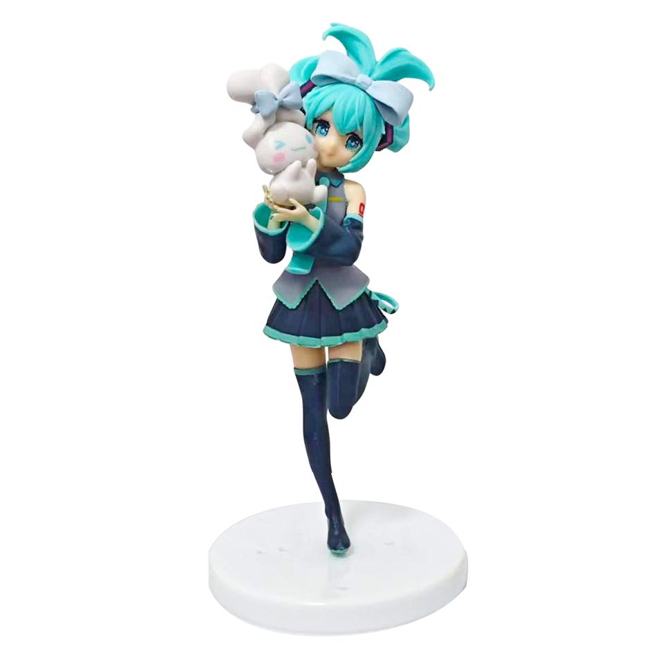Anime Figures Hatsune Miku Devil Raccoon Demon Style/Cinnamoroll Style/kuromi Style Action Figure Model Collection Toy Xmas Gift
