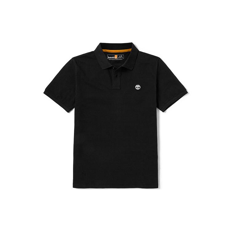 Timberland Polo Shirt Men's Black A24H2-001
