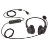 Telefon-Headset ENC Aktive Geräuschunterdrückung Dual-Ohr Lautstärke einstellbar Stummschaltungskontrolle USB Business