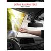 SEAMETAL Car Windshield Sun Shade Front Window Sun Protection Cover Suction Cup Sunshade Aluminum Foil UV Reflection