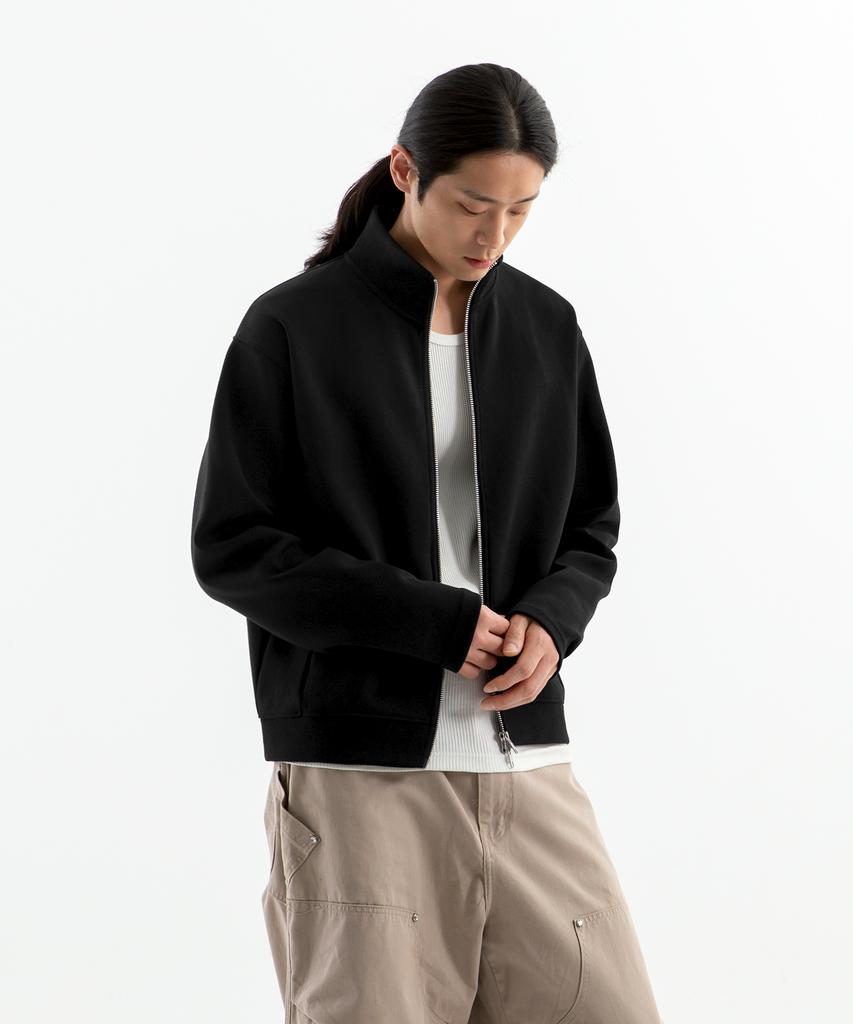 Brenson [Air Cell] Neo Cozy Fingerhole Crop Full Zip-Up (4 Colors)