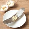 All-Stainless Steel Garlic Crusher (19cm) Silver
