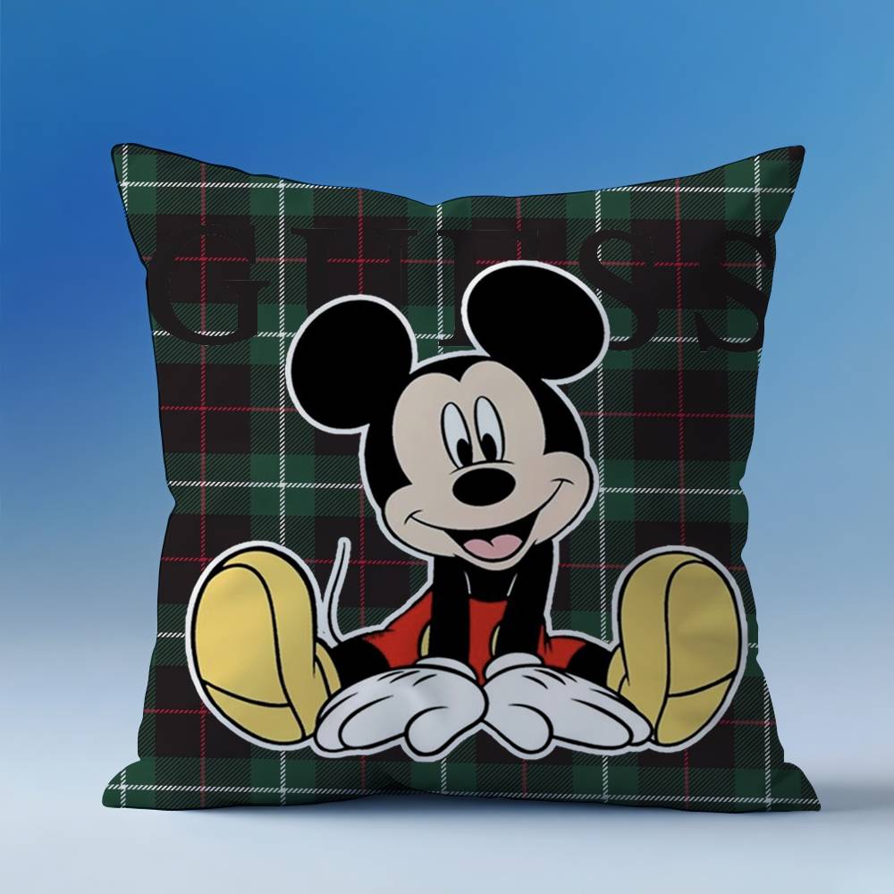 

G-A-guess-SS D-Mickey Pillow Case Pillows For Cover Home Decor Items Living Room Decoration Cushion Covers 16x16Inch
