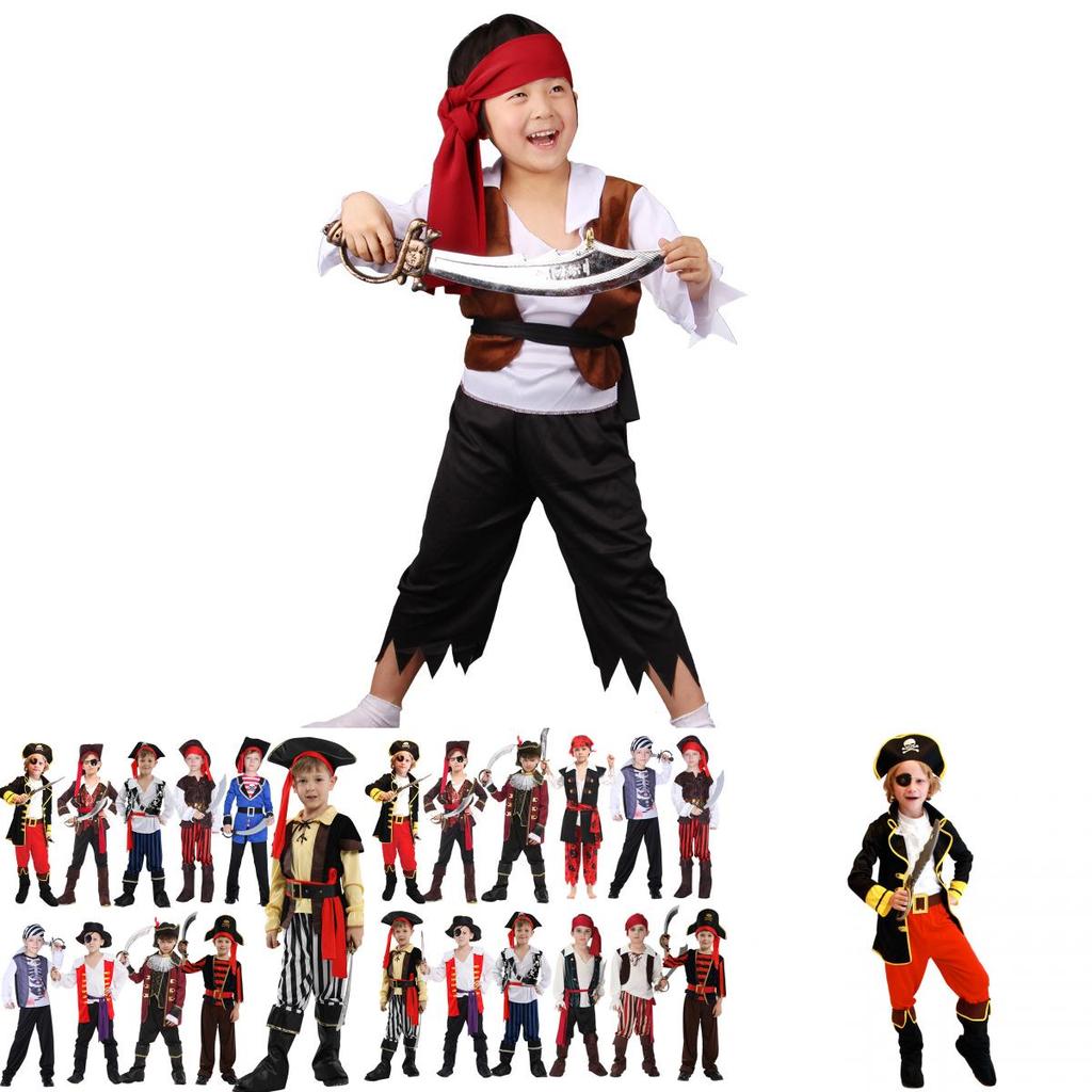 Timeless Design Pirate Clothing Ideal For Halloween Celebrations And Performance Events