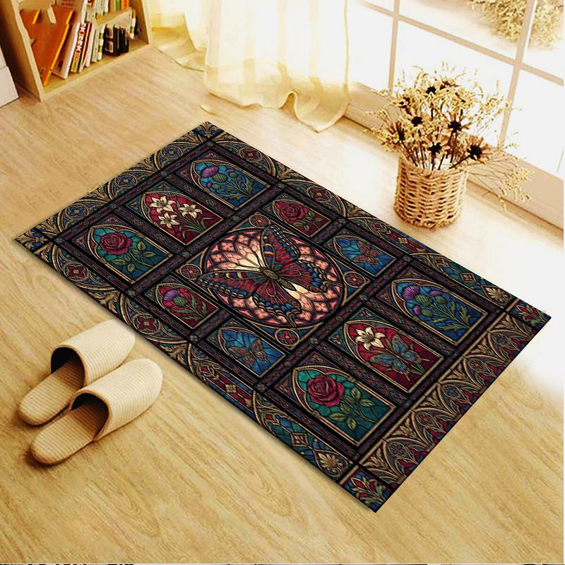 2025 New Butterfly Decoration Carpet Rug for Living Room Bedroom Home Sofa Decoration,Kids play Non-slip Floor Mat19