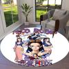 Nico Robin Round Area Rug Carpet Rug For Living Room Bedroom Sofa Playroom Decor Nonslip Floor Mat