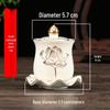 Coppa per Acqua per Altare Buddista in Ceramica di Loto con Mantra della Grande Compassione - Tazza per Offerte a Guanyin
