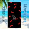 D-DrakeS O-Ovo O-Owls Towel Textile Bathrobe Beach Quick-Drying Lightweight Portable Camping Swim Pool Travel