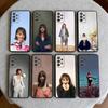 Schönheit R-Rashida J-Jones Handyhülle für Samsung Galaxy A73,A72,A71,A70,A53,A52,A51,Weiche Silikon Schwarz Hülle