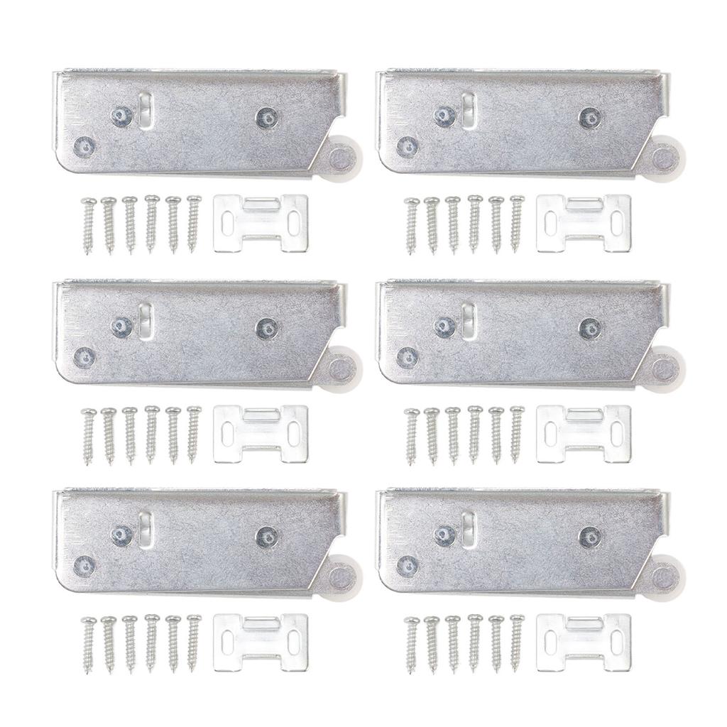 6Pcs Spring Latch Mini Door Push Release Latch Light Weight Push to Open Door Latch for Cabinet