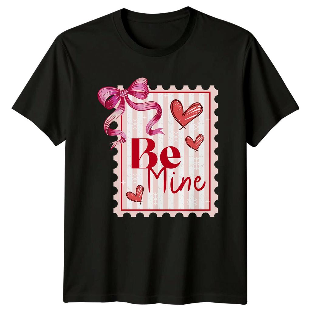 Be Mine TShirt Valentines Day RoUnisexce Valentines Day Gift For Him And Her