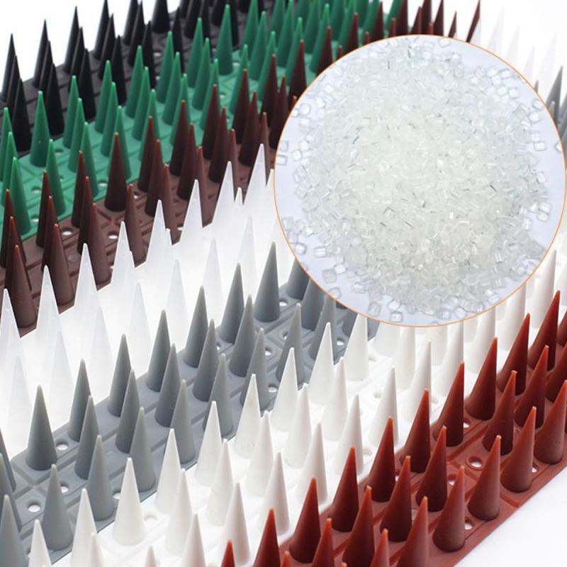 10Pcs Plastic Bird Repeller Spikes Fence Wall Cat Anti Pigeon Spikes Anti-Bird Outdoor Squirrel Garden Fences Animal Repellent