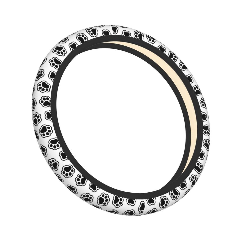 Rattdeksel for lette kjøretøy - Hundepoteavtrykk Hundemønster Bilratt